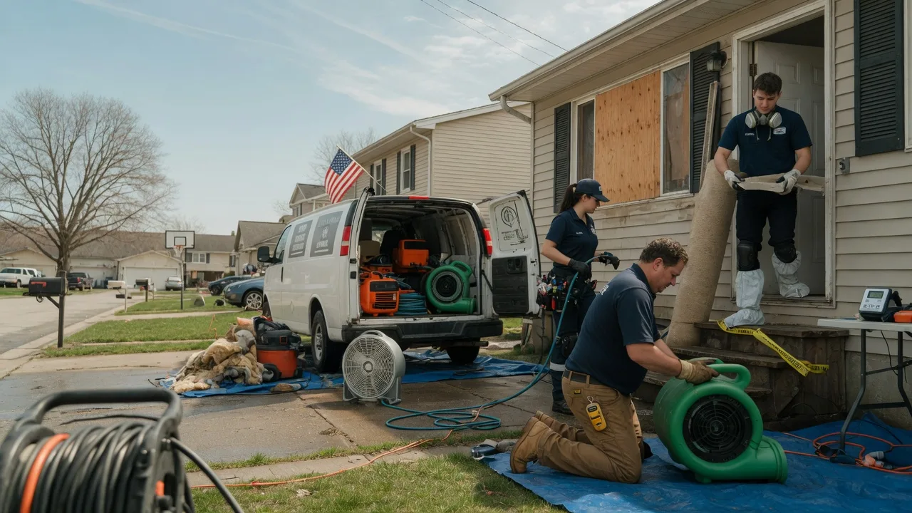 Water Damage Restoration in Summitville, OH near me